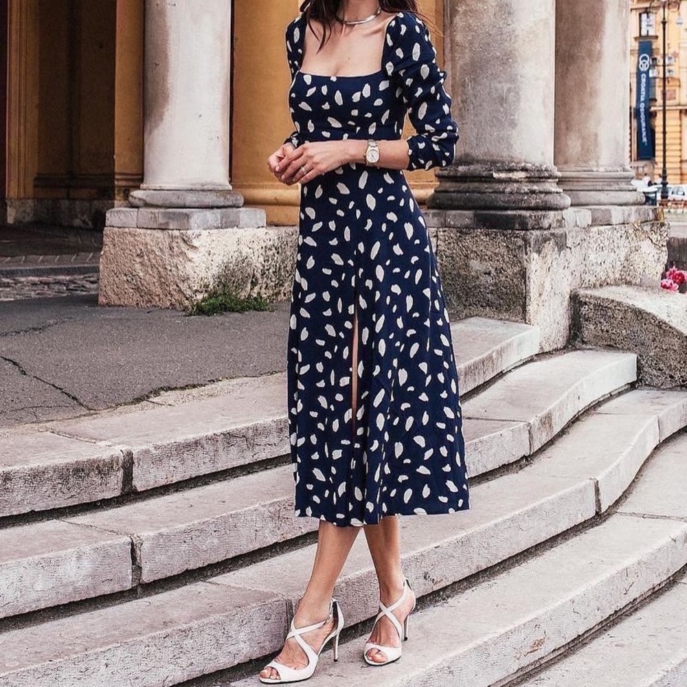 Reformation Sigmund Dress - Splatter